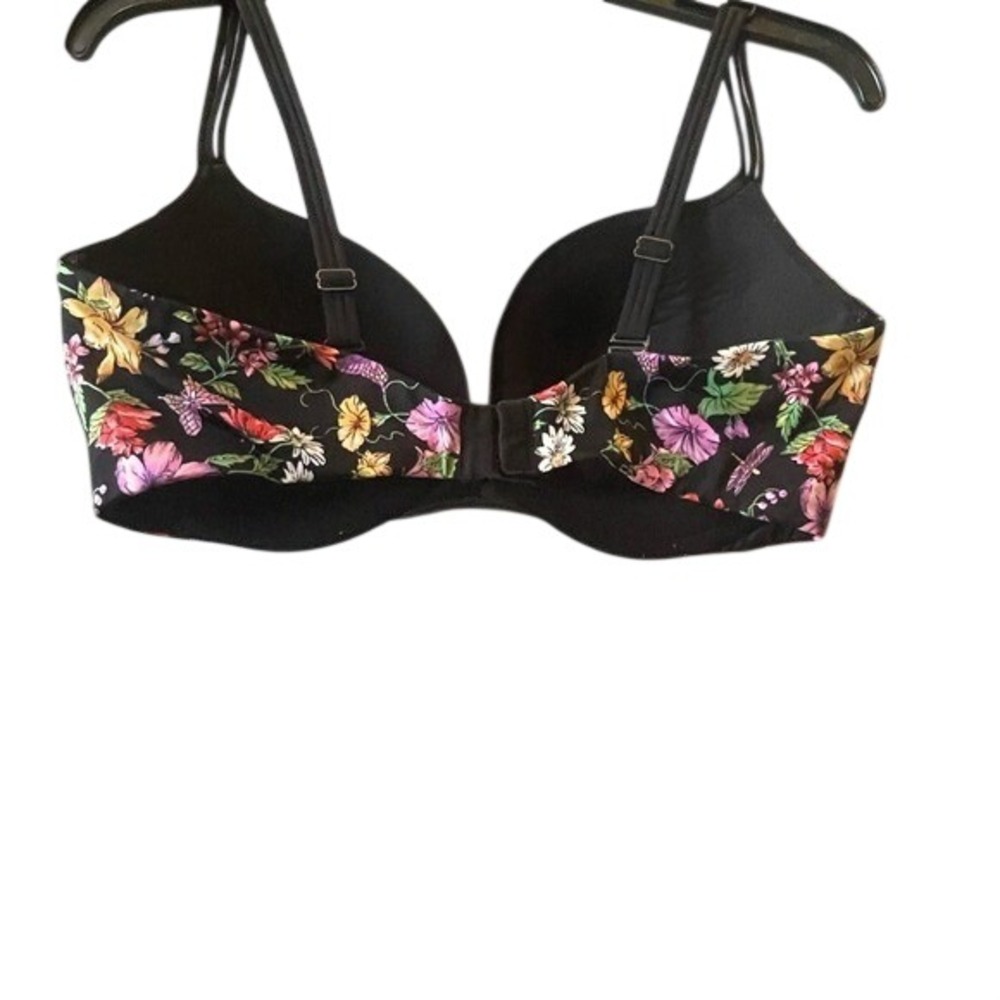 Victoria's Secret Black Push-Up Lingerie size 36DD - Picture 2 of 3